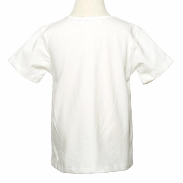 DOE camiseta de lentejuelas de piña blanca