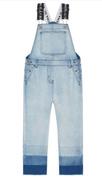 In My Jeans Chelsea Dungaree w/ Hem Detail