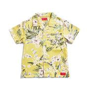 Haus of Jr Yellow Paradise Button Up