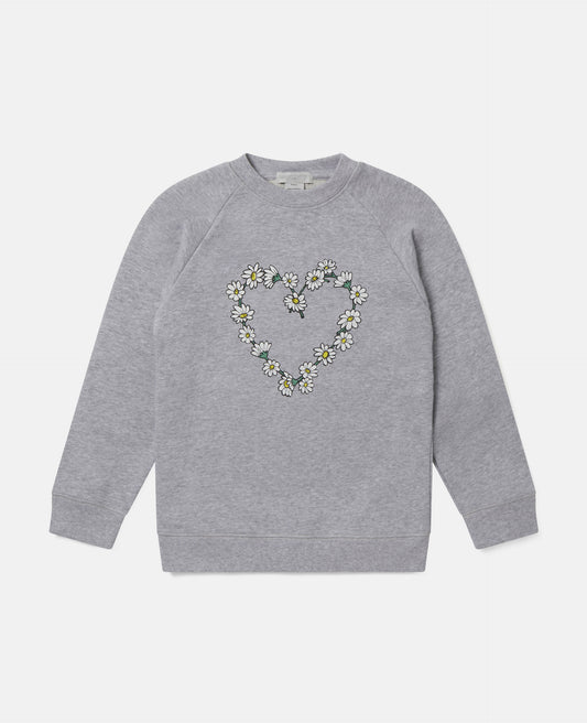 Sudadera con cadena de margaritas de Stella McCartney