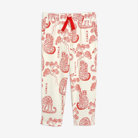 Pantalón Mini Rodini Offwhite tigre