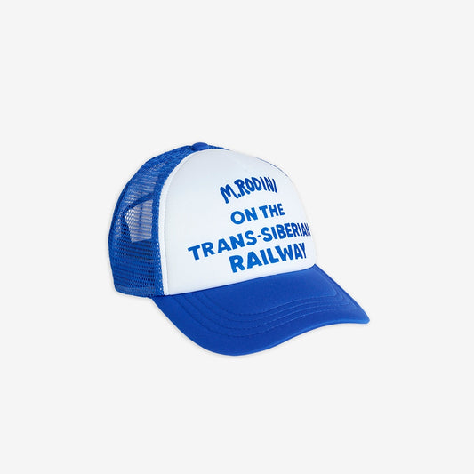 Gorra trucker Mini Rodini azul