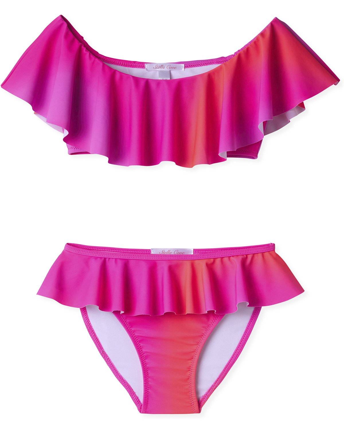 Neon Ombre Bikini for Girls