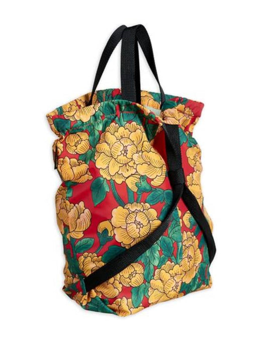 Mini Rodini peonies drawstring bag