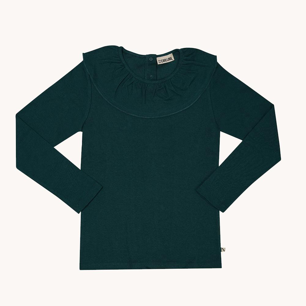 CarlQ Green Big Collar Longsleeve