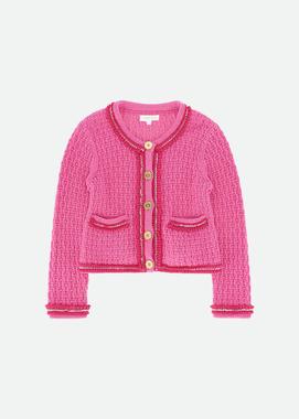 Angels Face Pink Eugenie Knitted Jacket