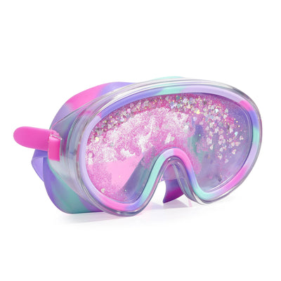 Máscara de natación Playa rosa púrpura
