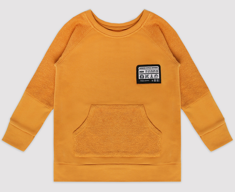 Sudadera MiniKid Mostaza