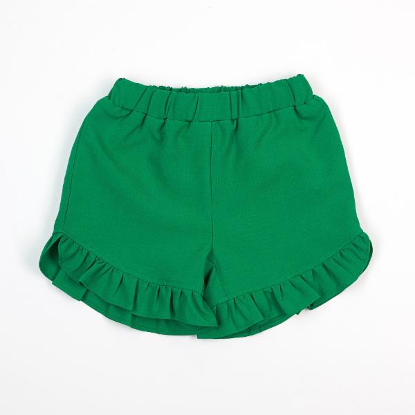 EMERALD RUFFLE SHORT DOE