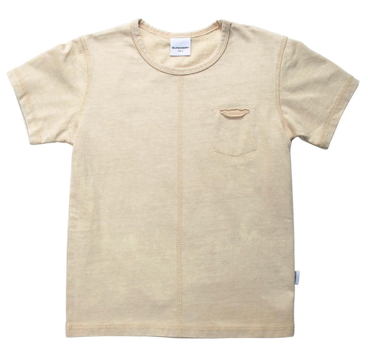 BEIGE TEE SUPERISM