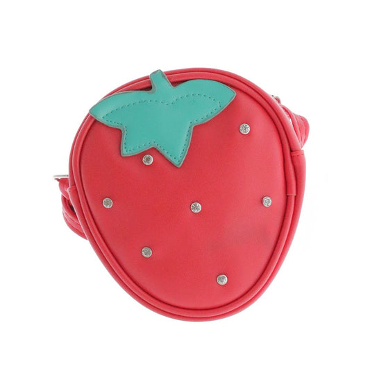 DOE Studded Strawberry Handbag