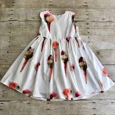 DOE White Ice Cream Dress