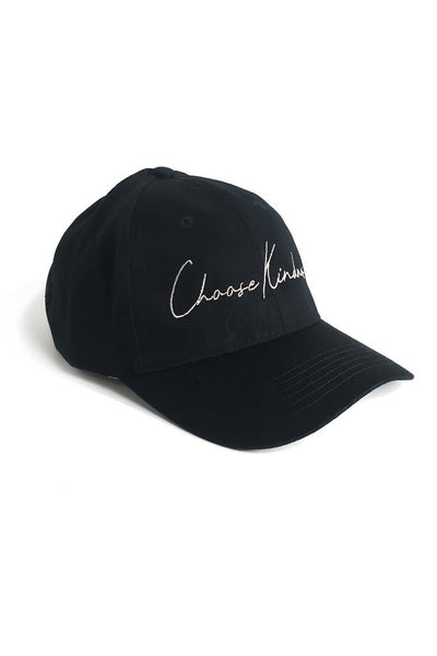 Gorra con logotipo en negro puerto