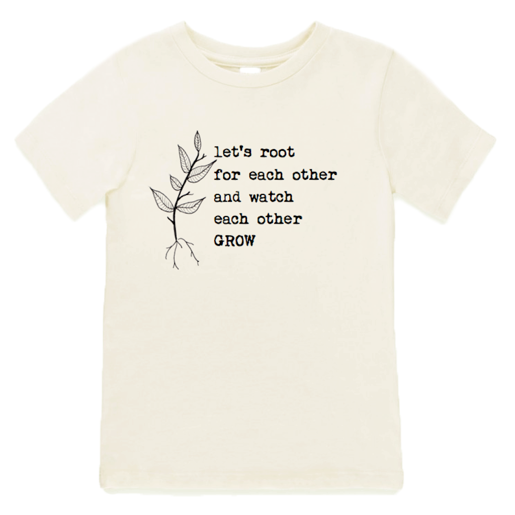 LETS ROOT ORGANIC TEE