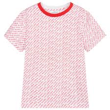 Camiseta estampada roja Marc Jacobs