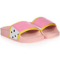 Marc Jacobs Pink/Polka Dot Slides