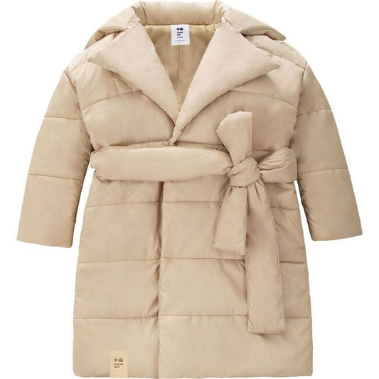 OMAMI Beige Unisex Puffer Jacket