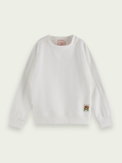 Scotch & Soda Boxy Fit Crewneck w/ Back Artwork