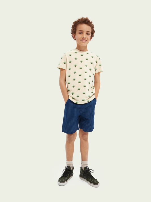 Scotch &amp; Soda Boys Tee w/G Print